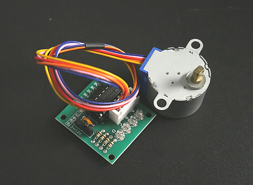 控制步进电机  28BYJ48五线四相步进电机 ULN2003驱动板